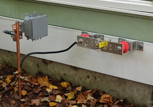 Earthing Setup with Rod Installation