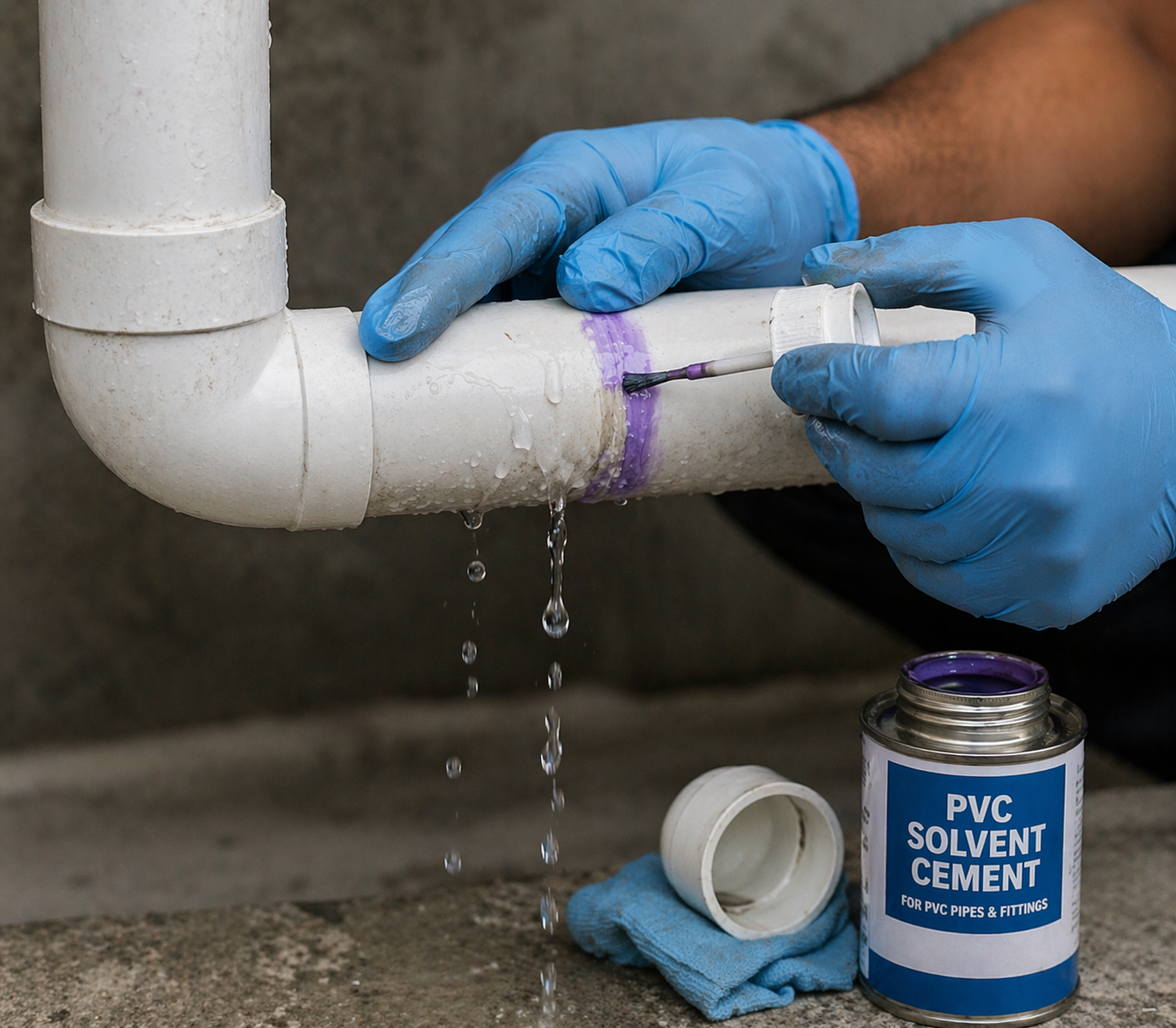 PVC Pipe Repair/Leakage