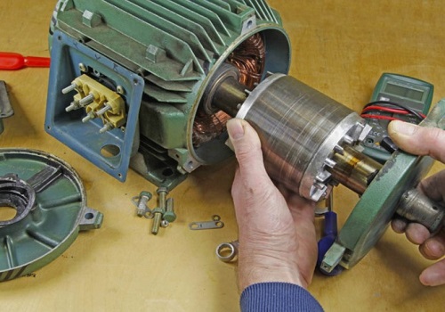 2 HP Motor Repair (Removal + Installation + Wiring + Capacitor + Bearing)